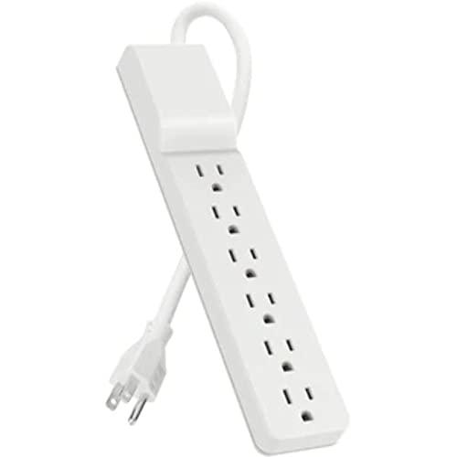 Belkin Belkin Home/Office Surge Protector, 6 AC Outlets, 6 ft Cord, 720 J, White