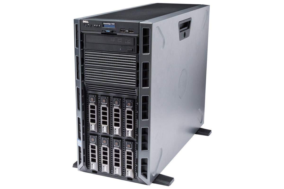 Dell DELL PowerEdge T320 64-bit Tower Server with Six-Core E5-2430 Xeon 2.2GHz CPU + 72GB PC3-12800 ECC RAM + 83TB 7200RPM SAS 3.5\" LFF HDD PERC RAID DVD-ROM 2GigaBit NIC 2PSU iDRAC7, NO OS (Renewed)