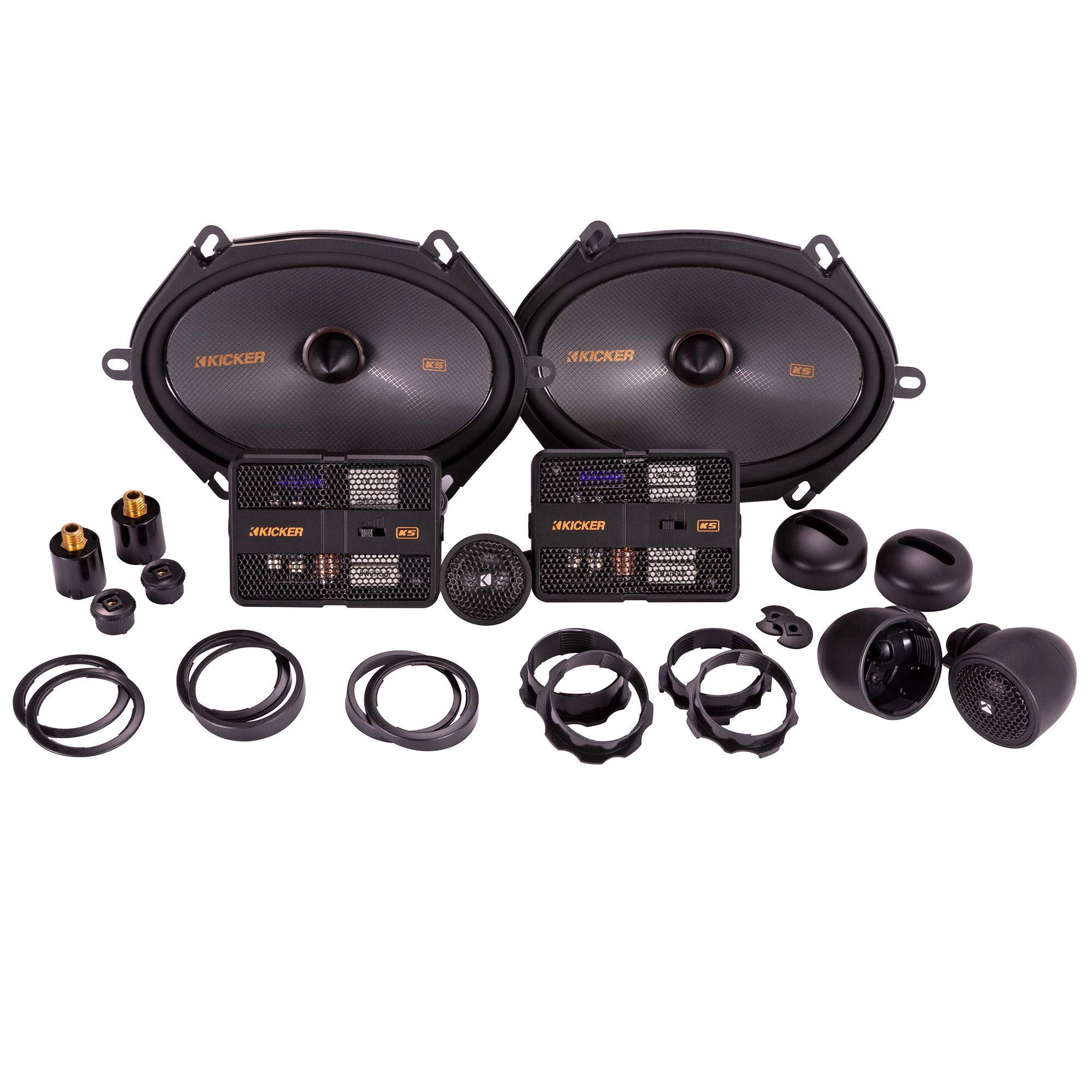 KICKER Kicker 47KSS6804 KS Series 6x8 / 5x7 Component System with 1\" Tweeters, 4ohm