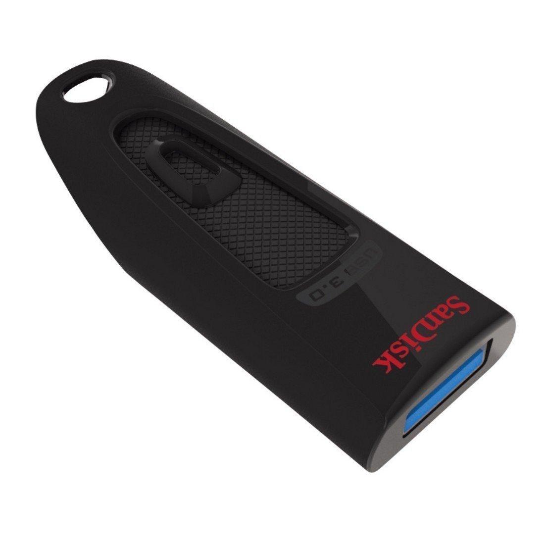 SanDisk SanDisk Ultra 512GB USB 3.0 Flash Drive (Bulk 5 Pack) Works with Computer, Laptop, 130MB/s 512 GB PenDrive High Speed Memory Storage (SDCZ48-512G-U46) Bundle with (2) Everything But Stromboli Lanyards