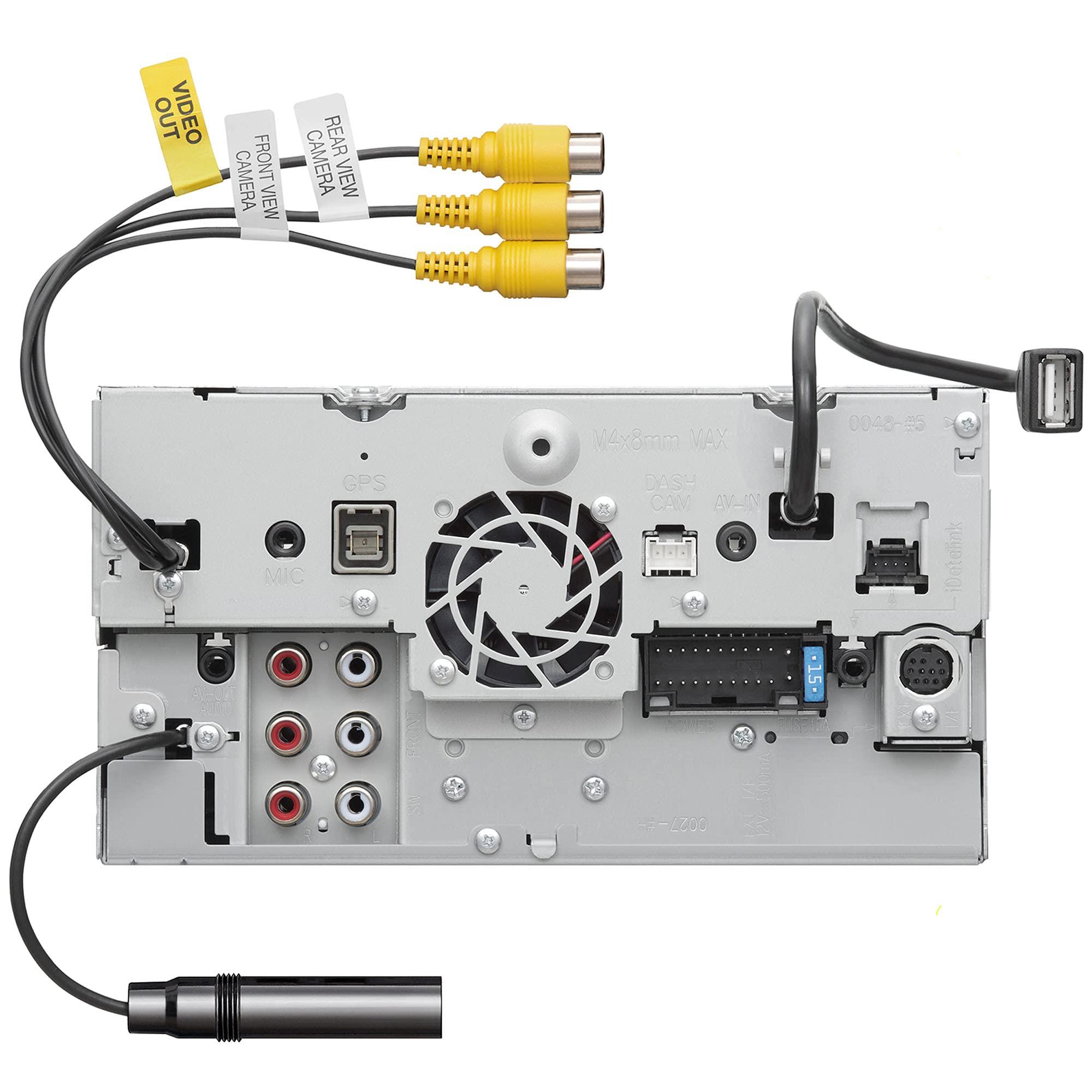 Kenwood KENWOOD DNX576S 6.8 Bluetooth Double-DIN In-Dash Navigation DVD Receiver, & SiriusXM