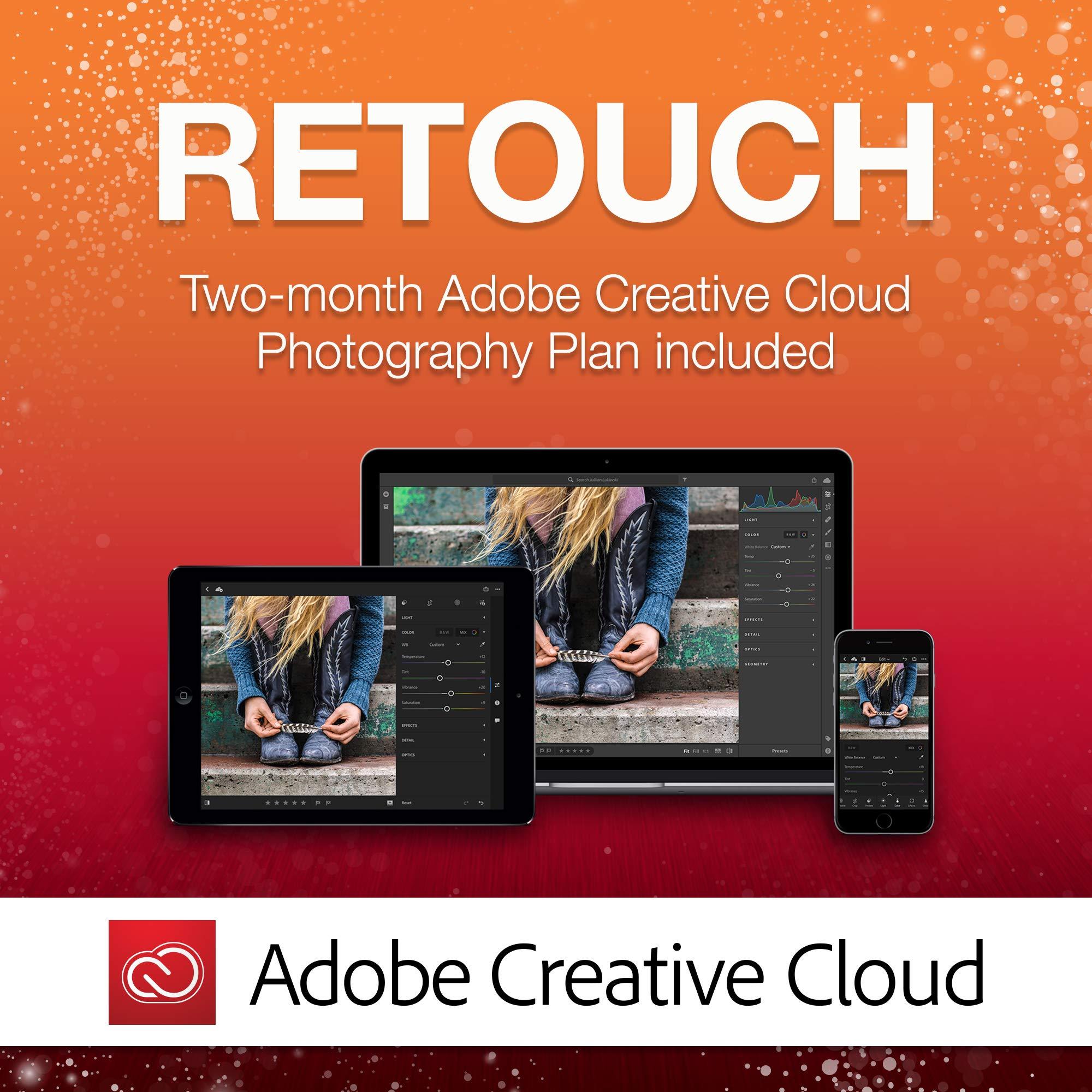 Seagate Seagate Backup Plus Slim for Mac 1TB External Hard Drive HDD USB 3.0, Time Machine Compatible 2 Months Adobe CC Photography (STDS1000100)