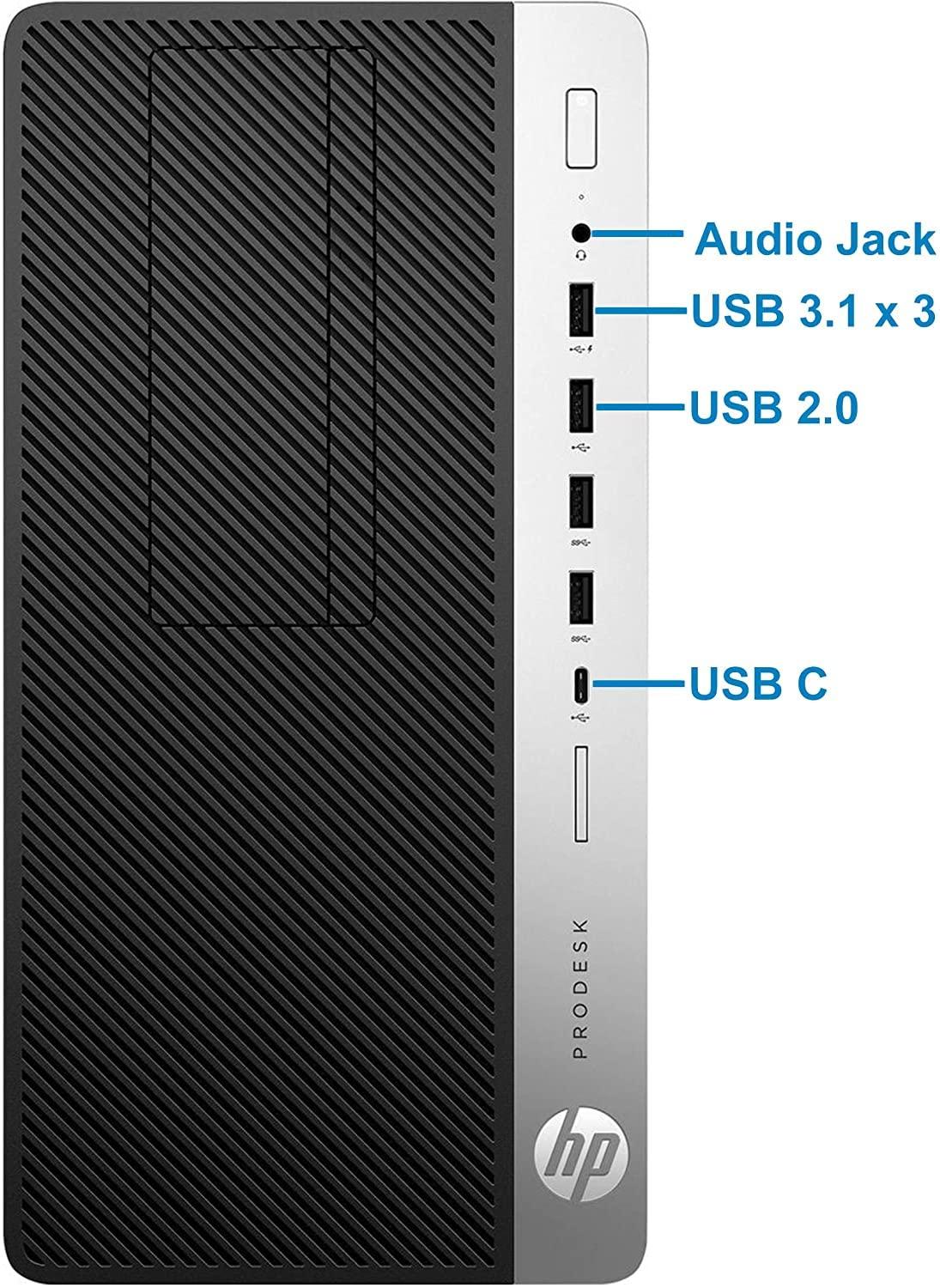 HP HP ProDesk 600 G3 MT Intel Core i7-7700 3.60GHz 16GB DDR4 512GB NVMe SSD Intel HD Graphics 630 Desktop PC Refurbished Window 10 Professional (Renewed)
