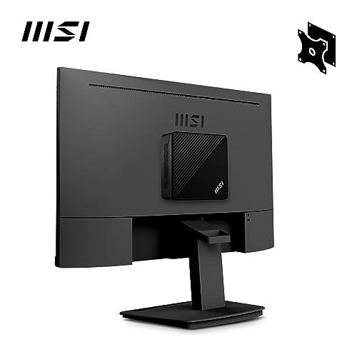 MSI MSI Cubi N ADL Mini PC: Intel Pentium N200, Wi-Fi, Thunderbolt Type-C, Black, Non-OS/Barebone: ADL-019BUS