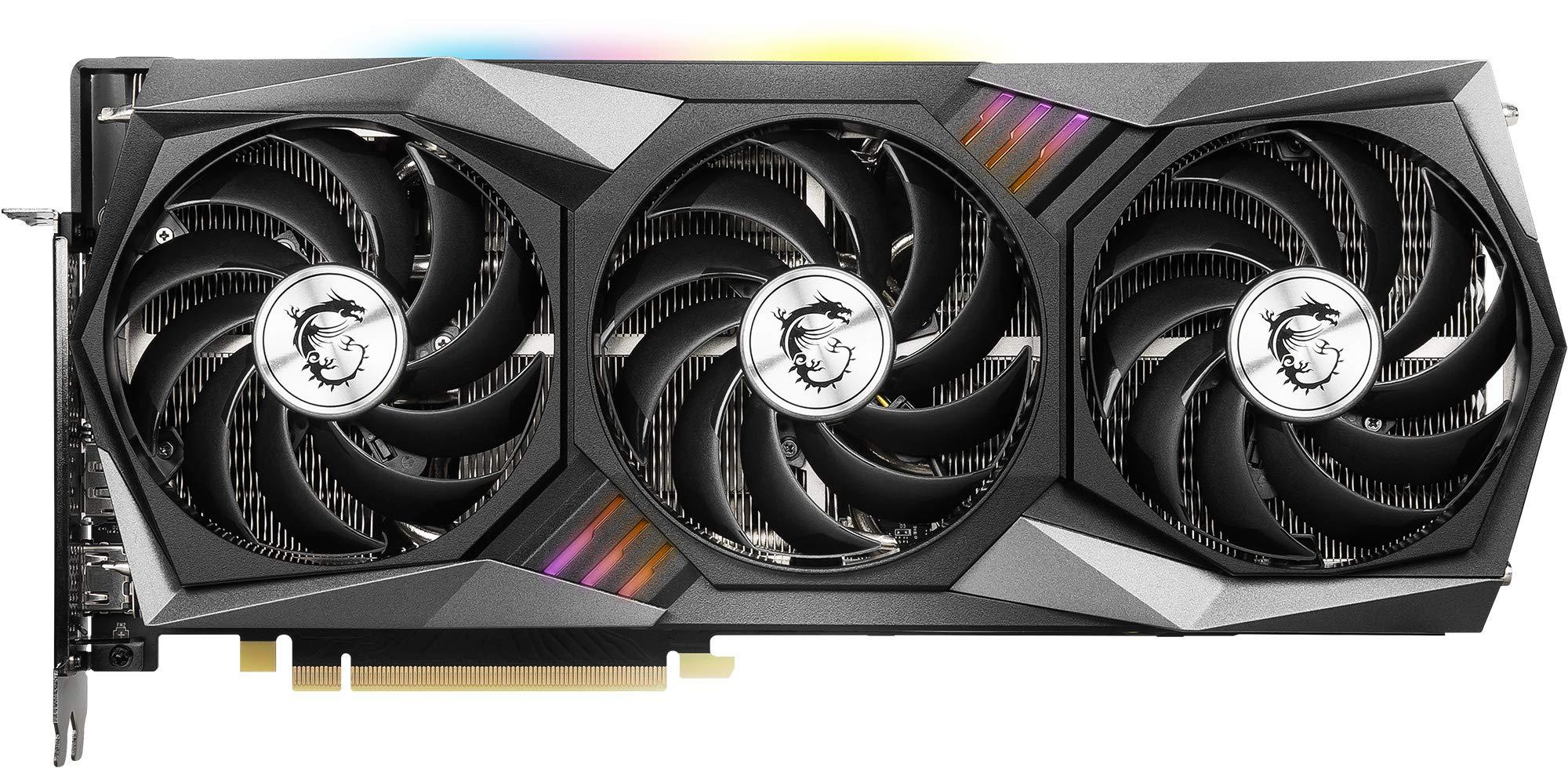 MSI MSI Gaming GeForce RTX 3070 8GB GDRR6 256-Bit HDMI/DP Tri-Frozr 2 TORX Fan 4.0 Ampere Architecture RGB OC Graphics Card (RTX 3070 Gaming X Trio)