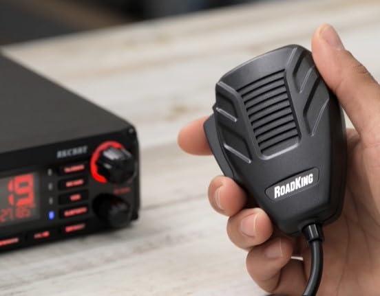 RoadKing RoadKing RKCBBT Voice-Activated Hands-Free CB Radio with Bluetooth Headset and Microphone