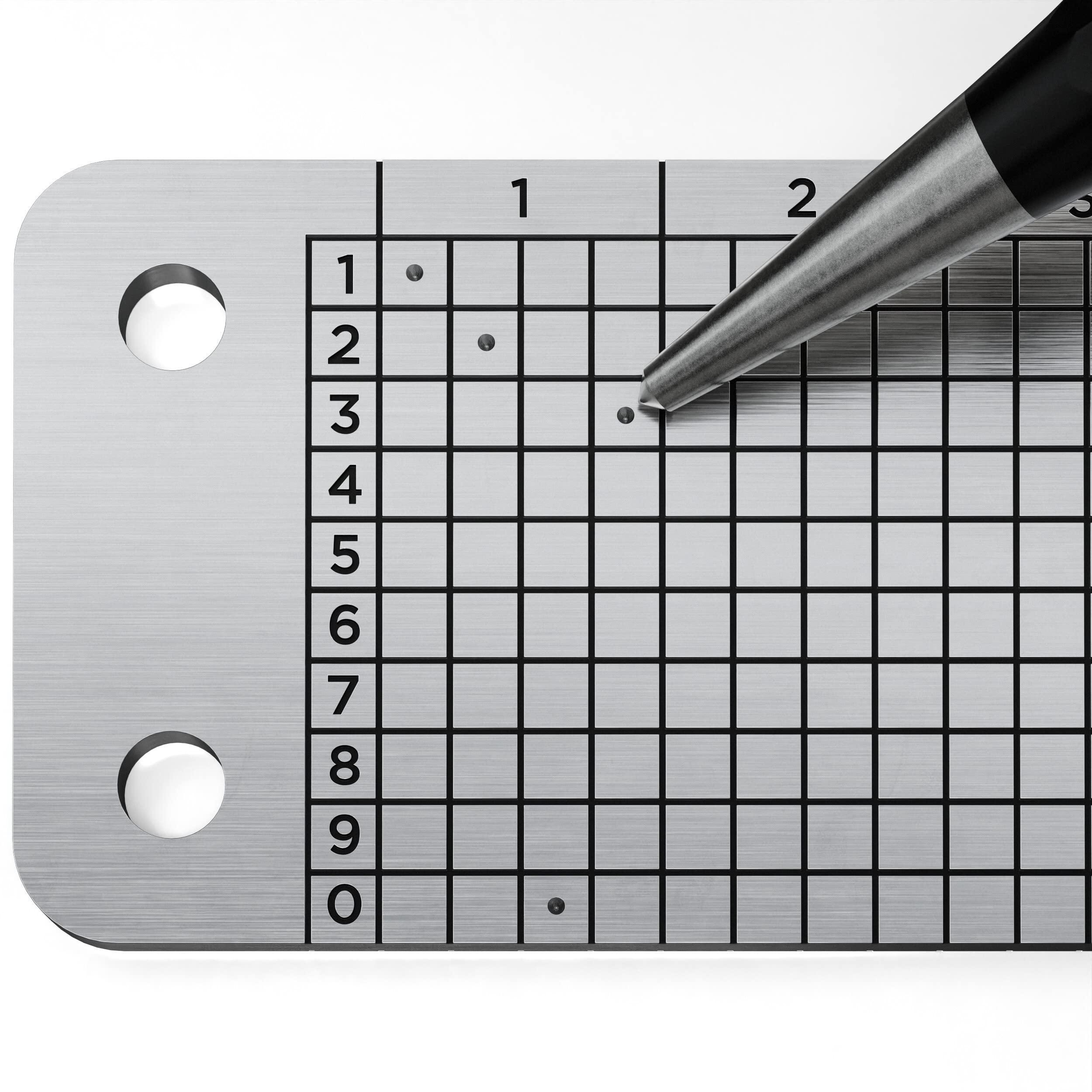 CRYO CRYO Crypto Seed Storage Bundle - Fireproof Stainless Steel Bitcoin Wallet (DOT) + Waterproof Recovery Seed Phrase Notebook (2-Pack) - BIP39 Cryptocurrency Backup System