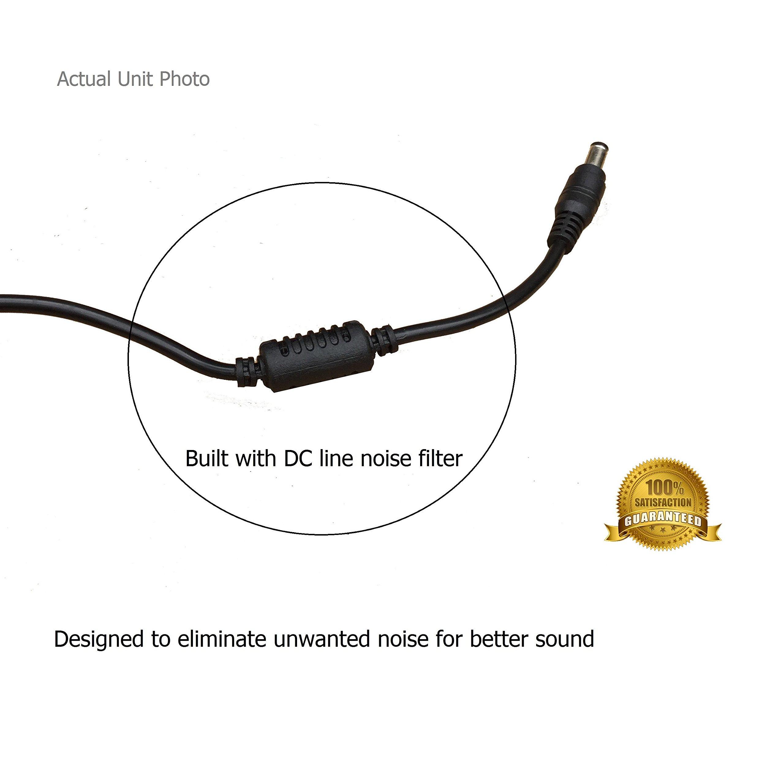 PowerTech Supplier Charger Compatible with Harman Kardon Go + Play Portable Bluetooth Wireless Speakers
