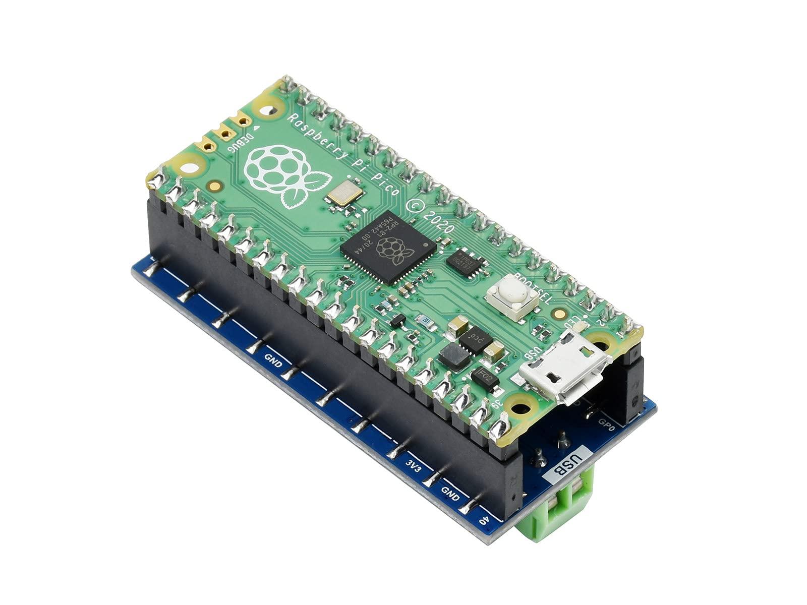 waveshare waveshare CAN Bus Module for Raspberry Pi Pico, UART to CAN Converter Incorporates E810-TTL-CAN01 Can Transceiver, Enabling Reliable Long Range Communication for Raspberry Pi Pico