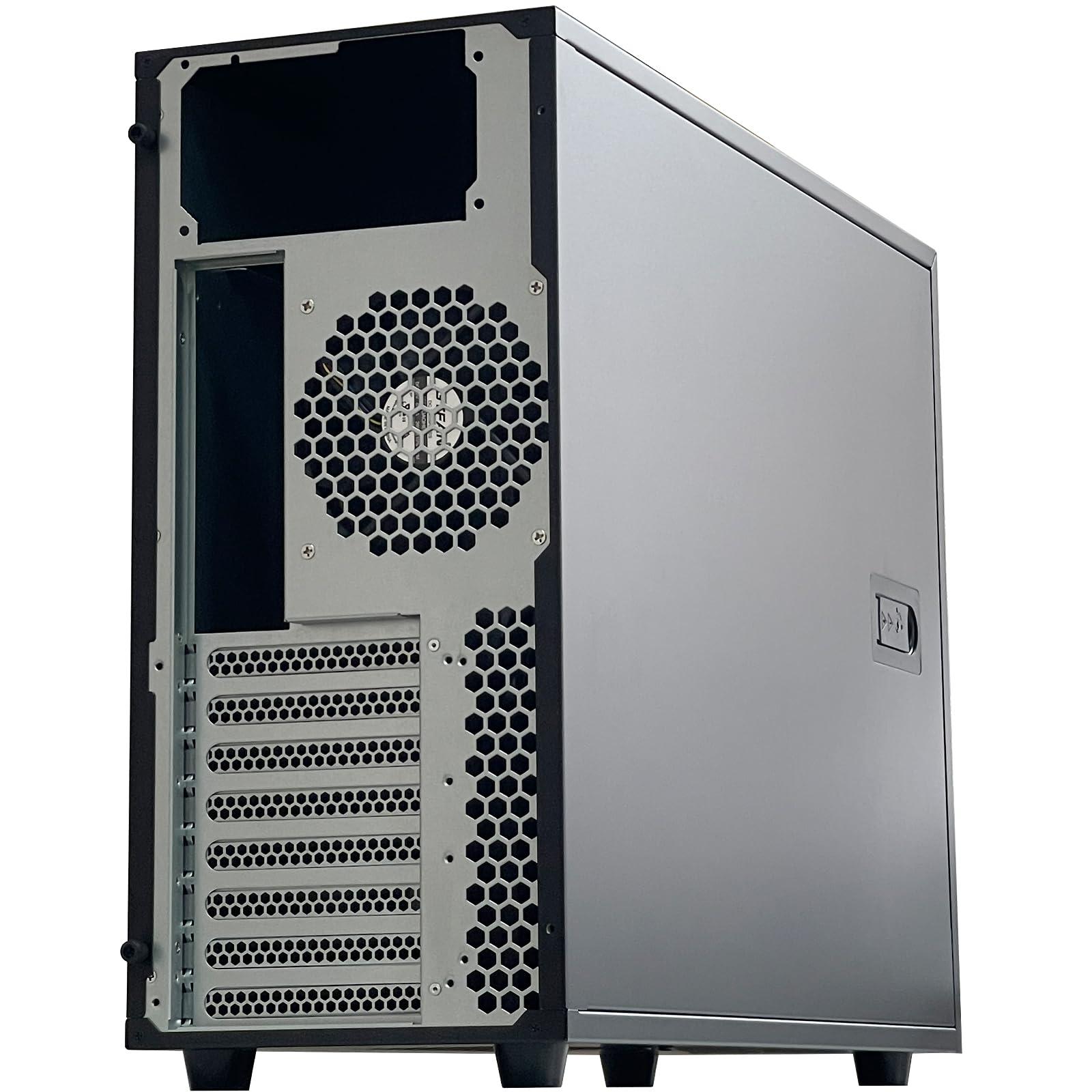 DirectNine Basics DirectNine Basics ZhenLoong 8 bay hot-swap hard drive full tower NAS computer case ITX MATX ATX EATX server GPU Graphic workstation chassis with SATA3.0 backplane, Loong1