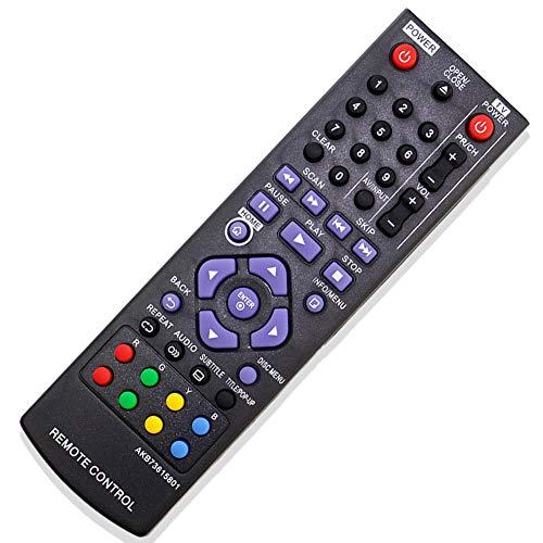 PerFascin New Replacement Remote Control AKB73615801 fit for LG Blu-ray BP320 BP220 BP200 BP325W BP125 BP220N BP320N BP325