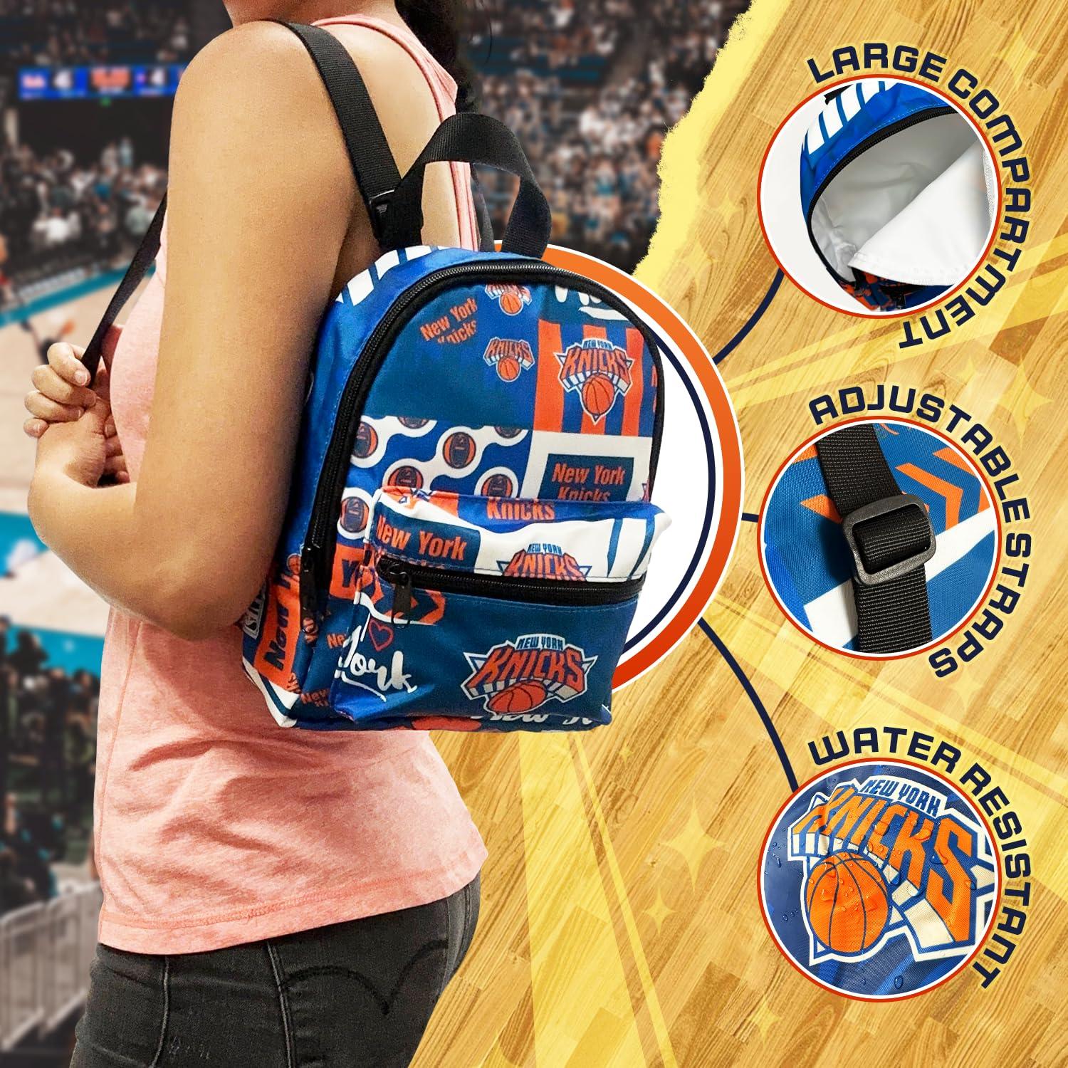 Pro Specialties Group Pro Specialties Group New York Knicks Mini Backpack adult bag, perfect for women. Ideal small backpack Waterproof, and trendy