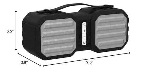 Coby Coby Ranger Wireless Bluetooth Speaker, 20-HR Battery, IPX7 Waterproof Blue Tooth Speakers, Drop Proof, Stereo Sound, Aux & USB Port, TF Card Slot, Portable Speaker Bluetooth 5.3