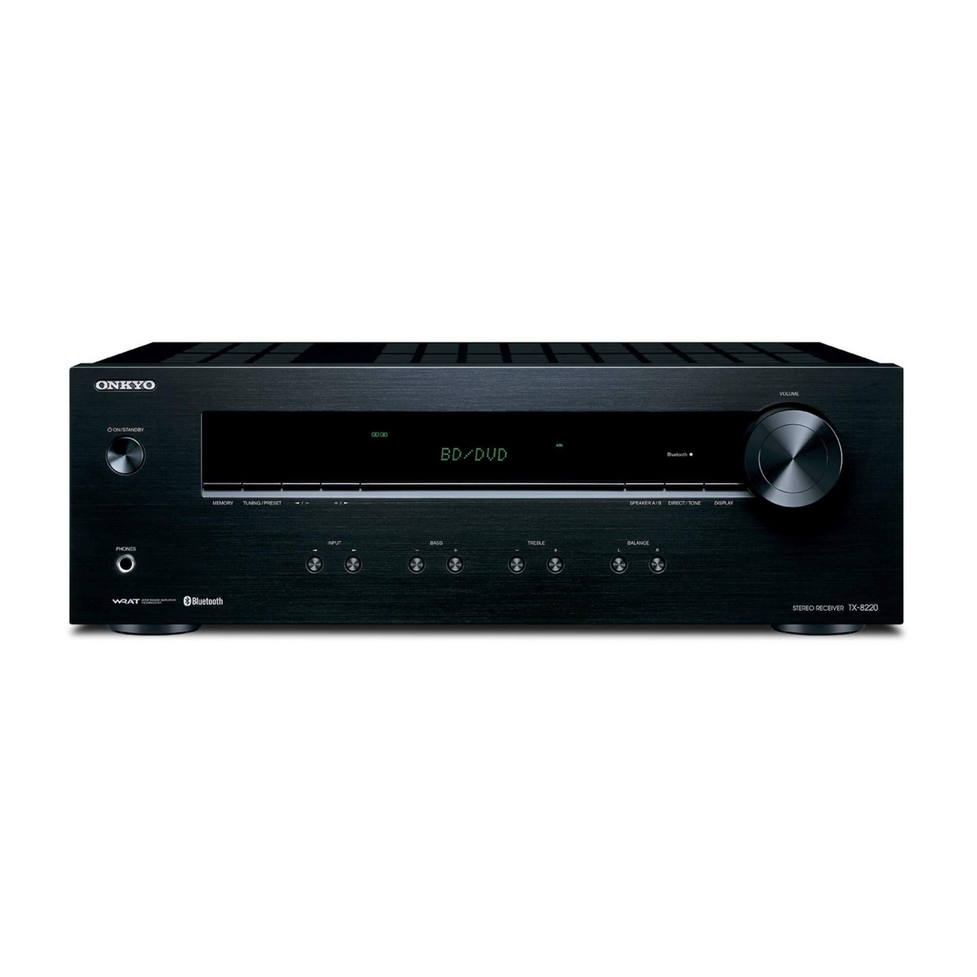 Onkyo Onkyo TX-8220 2 Home Audio Channel Stereo Receiver with Bluetooth,black