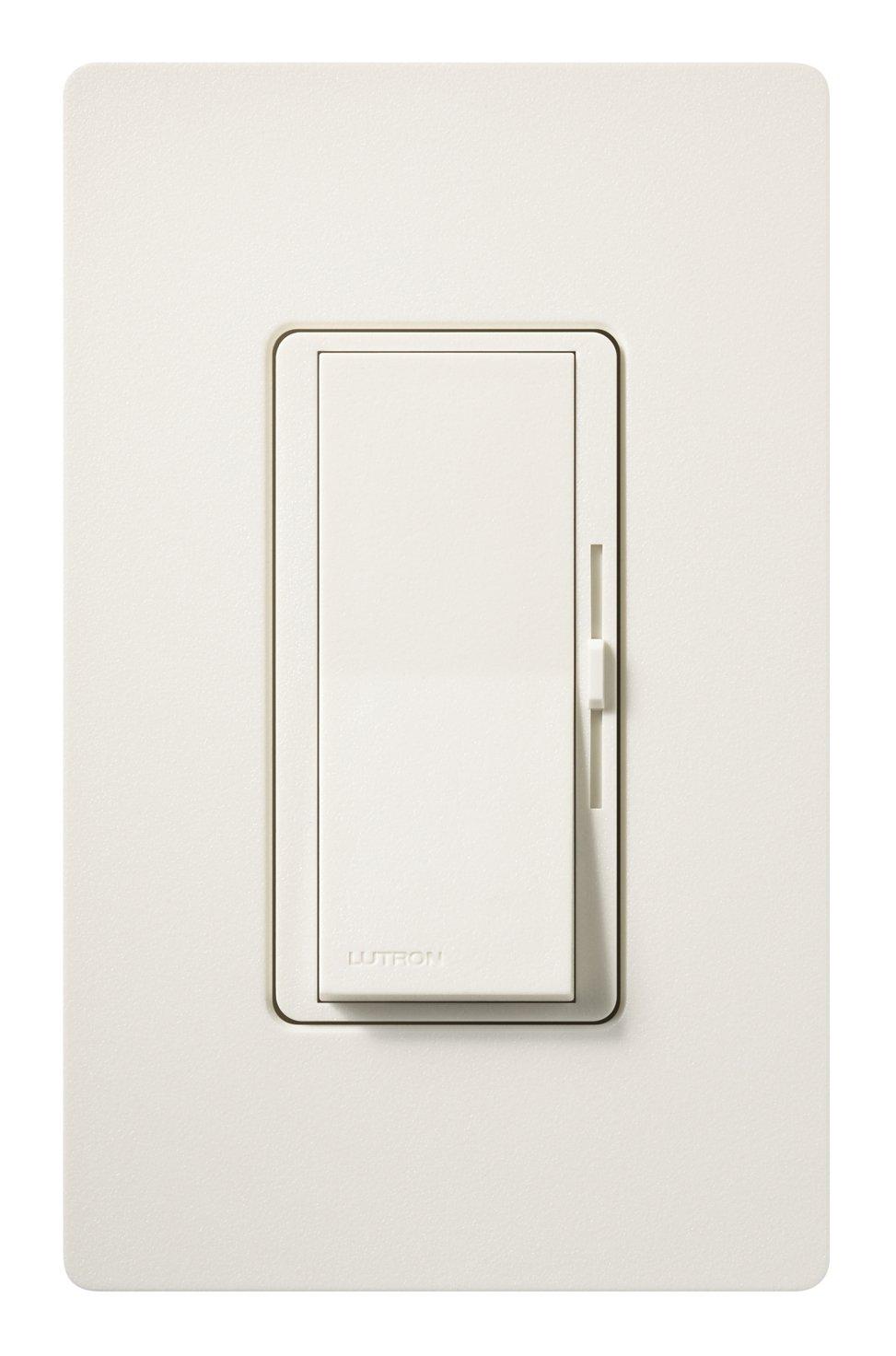 Lutron Lutron Diva 3-Speed Fan Control, Single-Pole/3-Way, DVSCFSQ-F-BI, Biscuit