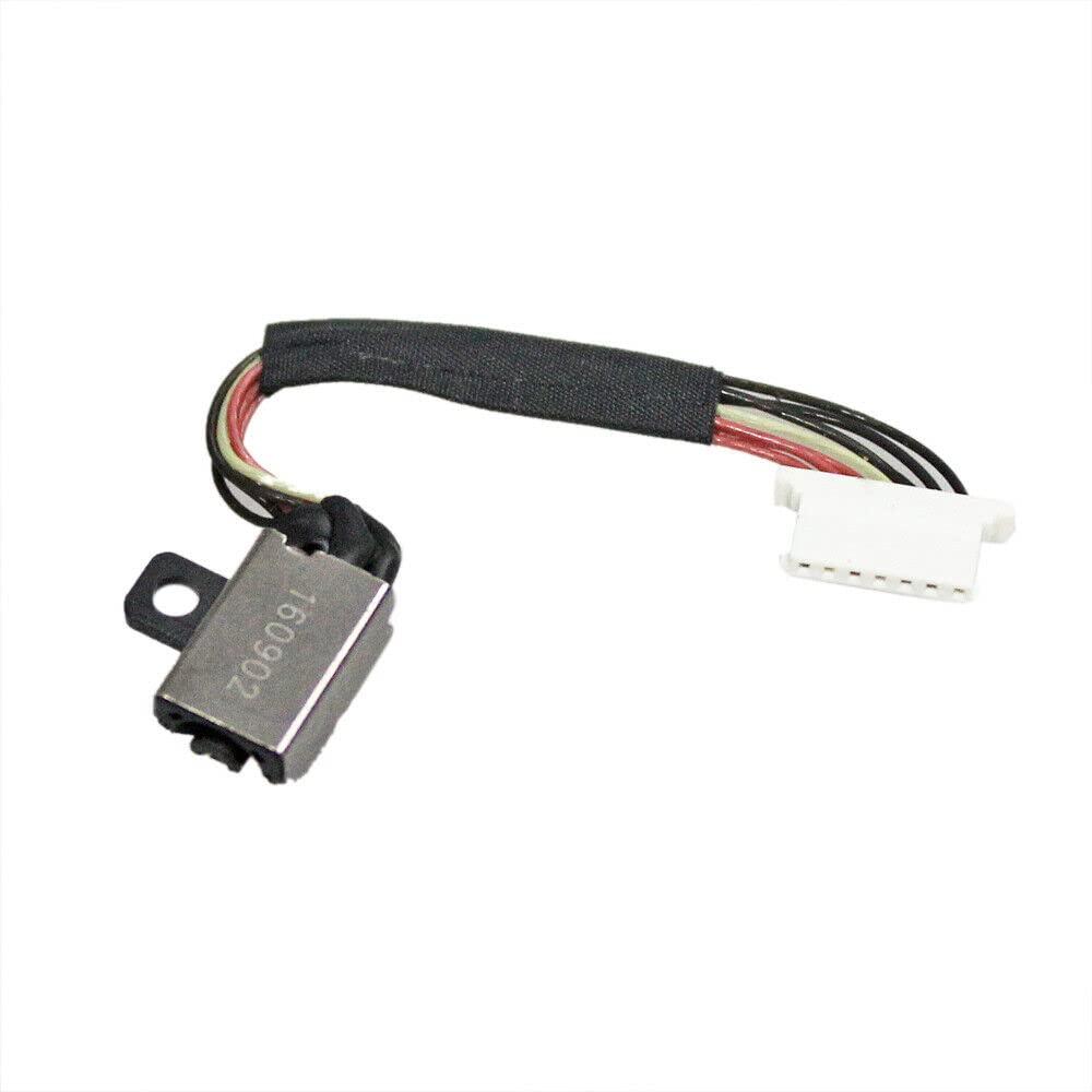 Zahara Zahara DC Power Jack with Cable Charging Port Replacement for Dell Vostro 14 5471 V8CT9 0V8CT9
