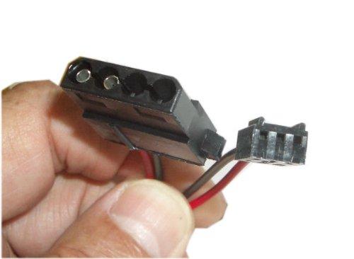 OKGEAR 3pin Power to 4pin molex Adapter