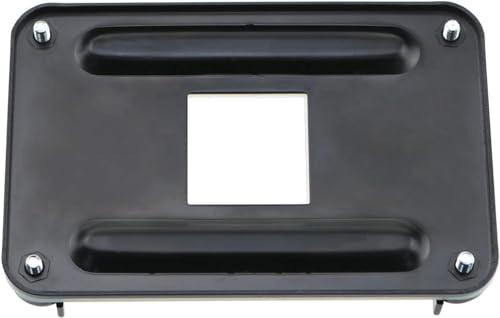 Jingelmall AM4 Backplane CPU Heatsink Mount Bracket Back Plate Motherboard CPU Fan CPU Fan Cooling Mounting Sheet Plate Water Cooling Mounting Sheet Plate for AM4 AMD Socket Genuine Quality (Black)