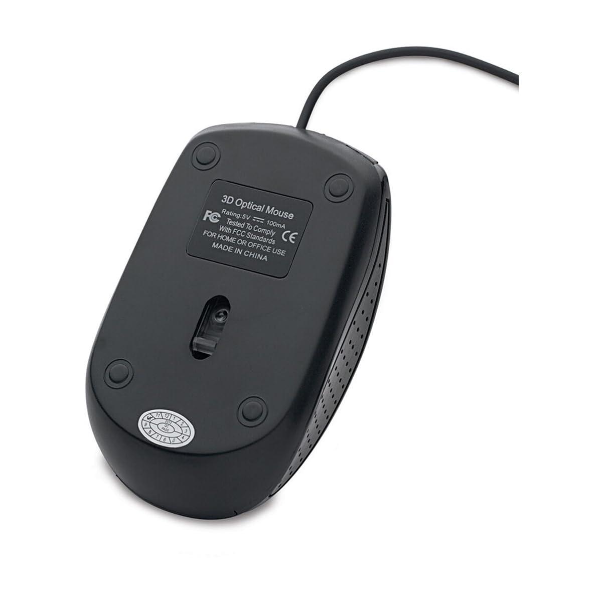 Verbatim Verbatim 70733 Universal Wired Optical Mouse,Black
