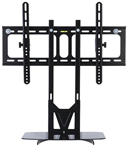 Displays2go Displays2go SHFMT3255B VESA TV Mount for 32-55\" HDTV Monitors, Fixed Bracket with Glass Shelf