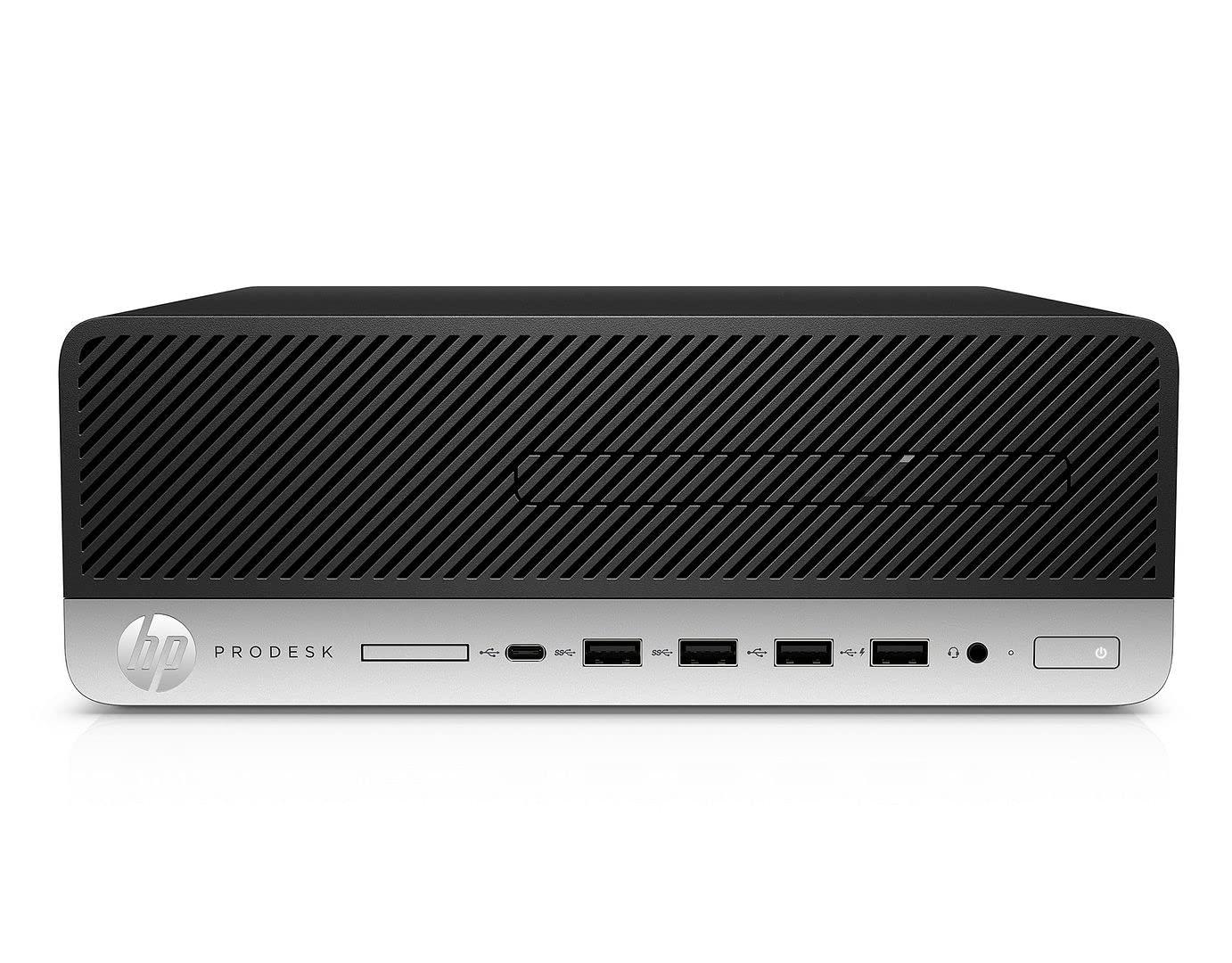 HP HP 600 G4 SFF Desktop Intel i5-8400 UP to 4.00GHz 16GB DDR4 New 512GB NVMe SSD + New 1TB SSD Built-in AX210 Wi-Fi 6E BT Dual Monitor Support Wireless Keyboard and Mouse Win11 Pro (Renewed)