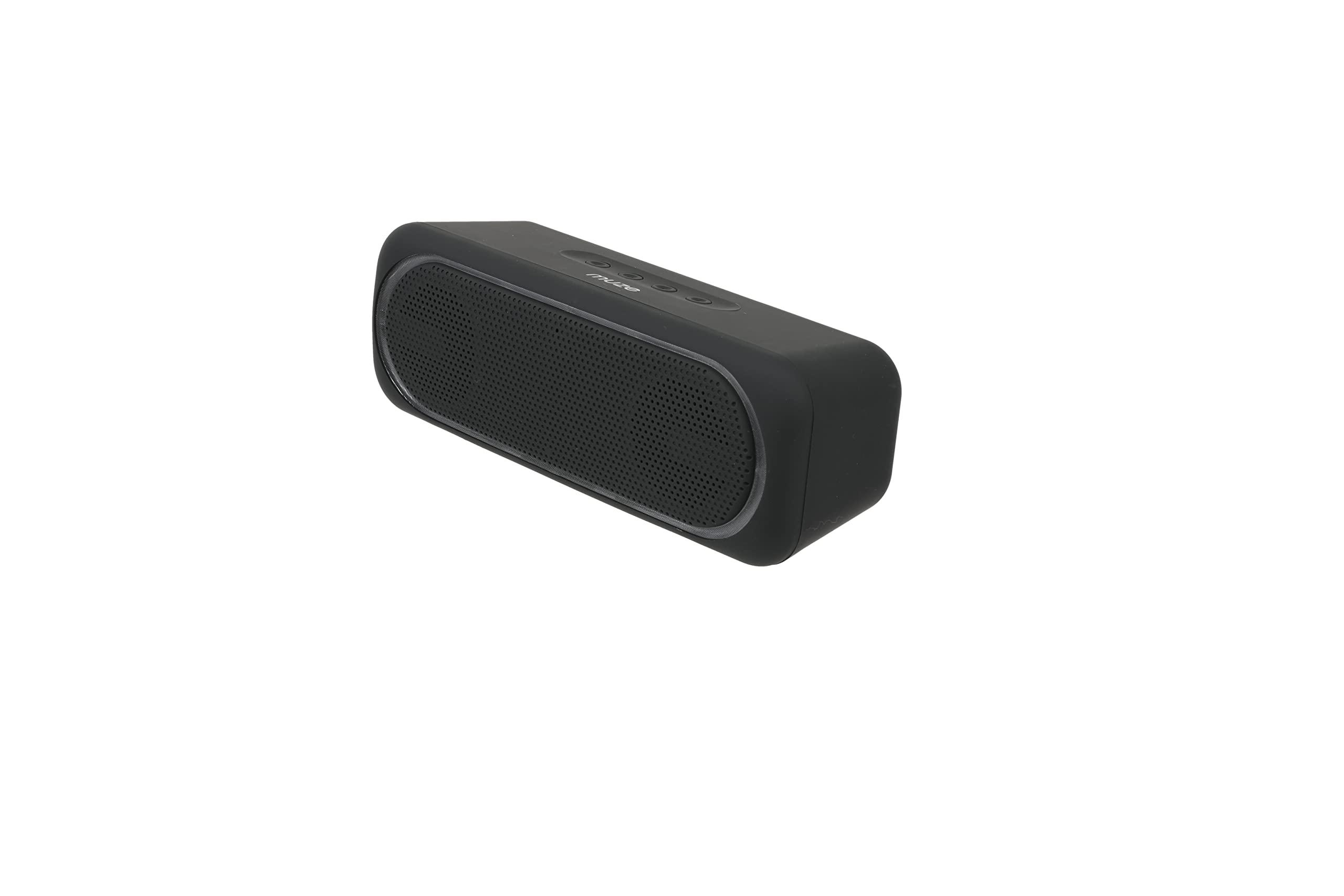 Sakar Sakar MUZ6005 Bluetooth Speaker with Multi-Color Lighting Around Grill - Black