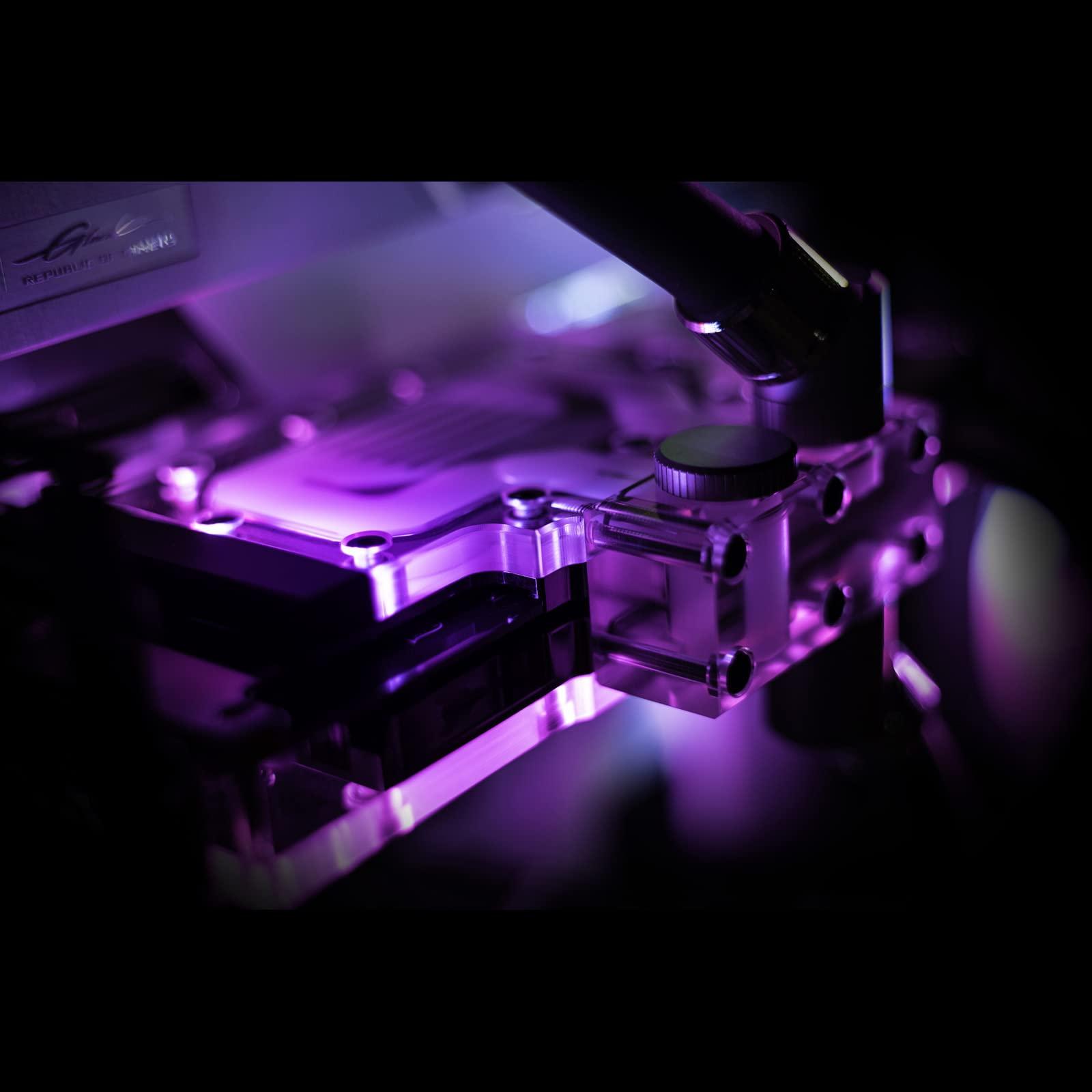 EK EKWB EK-Quantum Vector XC3 RTX 3080/3090 Active Backplate, D-RGB, Plexi