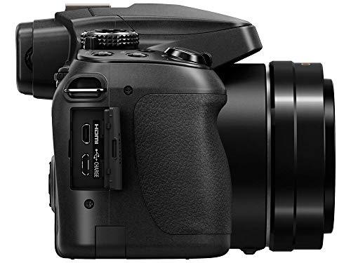 Panasonic Panasonic Lumix DC-FZ80 4K Digital Camera, 18.1 Megapixel, 60x Zoom 20-1200mm Lens Bundle with Bag, 32GB SD Card, Corel PC Photo Editing Software Kit
