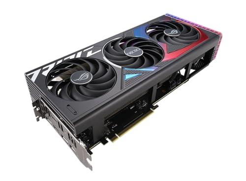 ASUS ASUS ROG Strix GeForce RTX 4070 Super OC Edition Gaming Graphics Card (PCIe 4.0, 12GB GDDR6X, DLSS 3, HDMI 2.1a, DisplayPort 1.4a, Massive Vented Backplate, Power Sensing, Aura Sync)