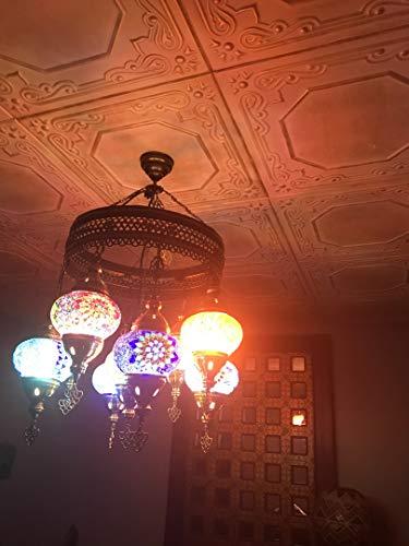 A La Maison Ceilings A La Maison Ceilings R32c Topkapi Palace Foam Glue-up Ceiling Tile (21.6 sq. ft./Case), Pack of 8, Plain White