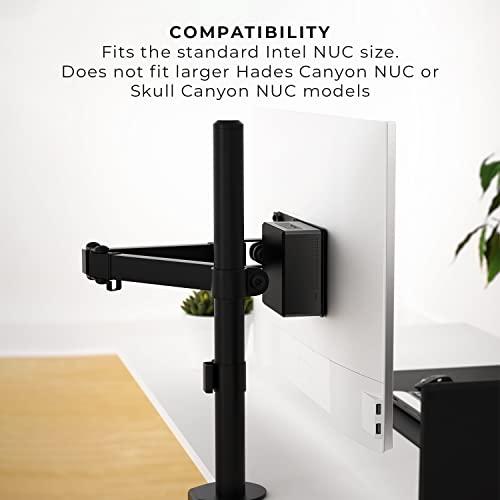 HumanCentric HumanCentric Mounting Bracket Compatible with Intel NUC | VESA Monitor Arm Extension Plate Compatible with The NUC Mini PC Computer
