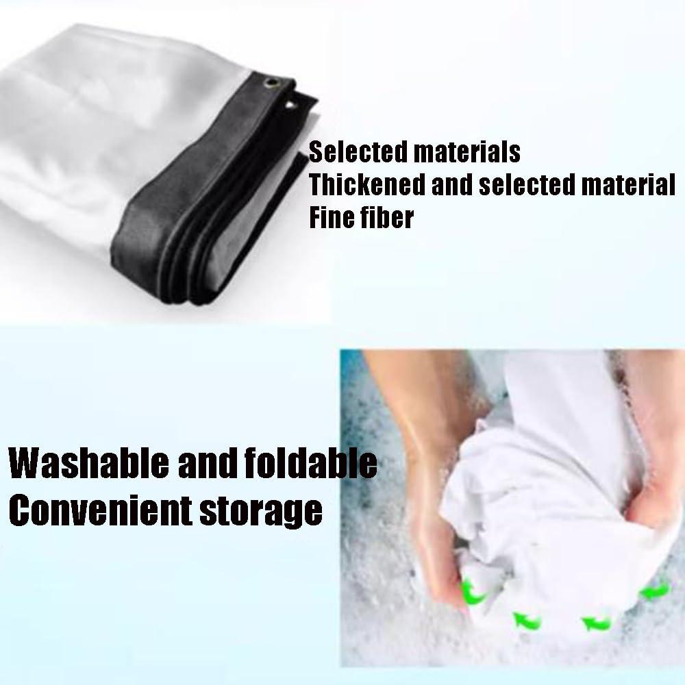 ZYXQQJ ZYXQQJ 84\" 120\" 200\" 250\" 300\" Projector Screen Folding Projection Screen Outdoor Movie Screen for Camping Office Party Home Cinema(300\",16:9)