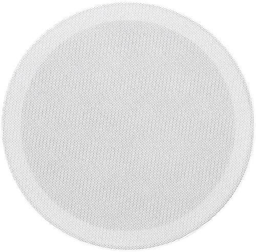 Earthquake Sound Earthquake Sound ECS-SS82 SweetSpot 2-way Edgeless In-Ceiling Speaker, Fixed 20 Degree 8\" Woofer, 1\" Swiveling Silk Dome Neodymium Tweeter, 3dB Bass/Treble Tonal Controls, Single, White