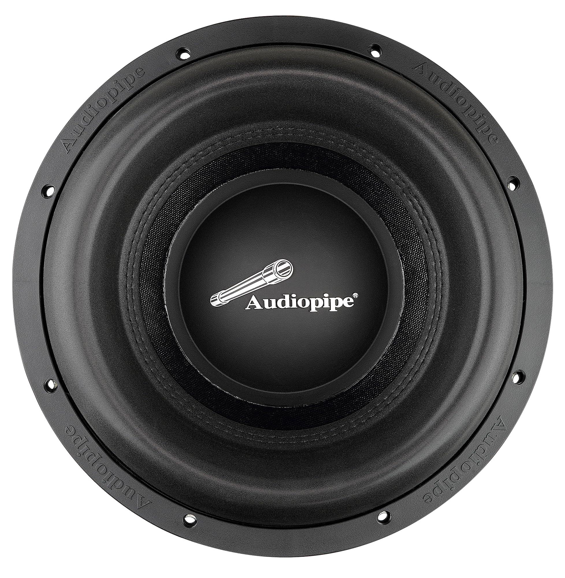 Audiopipe Audiopipe 12\" Competition Subwoofer (TXX-BDX-12), Superior Performance, 3000W, 3 Magnets, BASV Voice Coil, Aluminum Basket, Multi-Connect, Stitching Surround, Non-Press Paper Cone, 2 x 4 Ohms