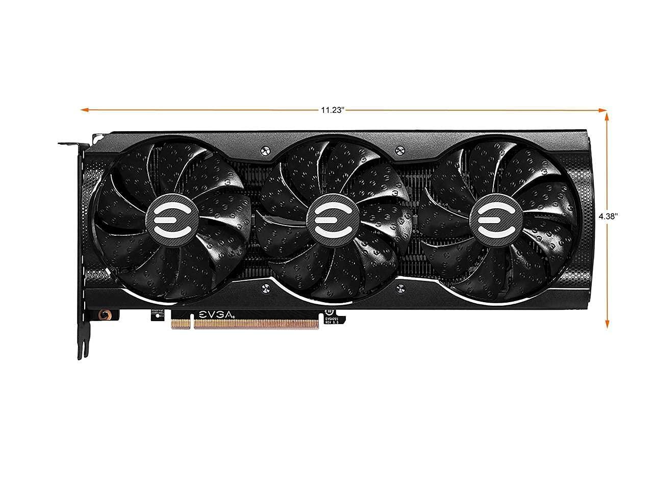 EVGA EVGA GeForce RTX 3070 XC3 Ultra Gaming, 08G-P5-3755-KL, 8GB GDDR6, iCX3 Cooling, ARGB LED, Metal Backplate, LHR