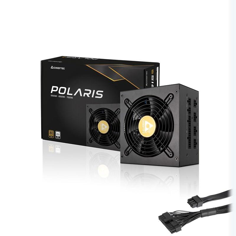 Chieftec Alimentation ATX Chieftec Polaris PPS-750FC - 750W (Noir)