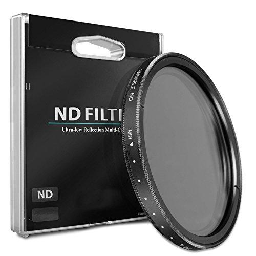 Elite Optics 62mm ND Variable Neutral Density Filter for Sony 90mm f/2.8 Macro G OSS Lens