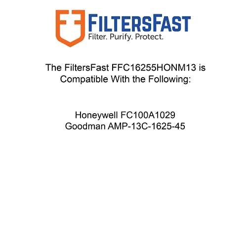 Filters Fast Filters Fast Compatible Replacement for Honeywell 16x25x5 Air Filter MERV 13 FC100A1029 Pleated AC Furnace Air Conditioner Filters Actual Size: 15.875 x 24.75 x 4.25, 2-Pack