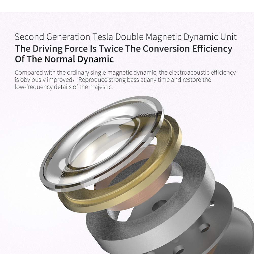 Kinboofi KZ ZS10 Pro in Ear Monitor Earbuds Headphone, KZ Earbuds with 4BA and 1DD Drivers, KZ HiFi IEM Earphone Upgraded ZS10 Pro with Detachable 0.75mm 2 Pin 6N OFC Cable (Black No Mic)