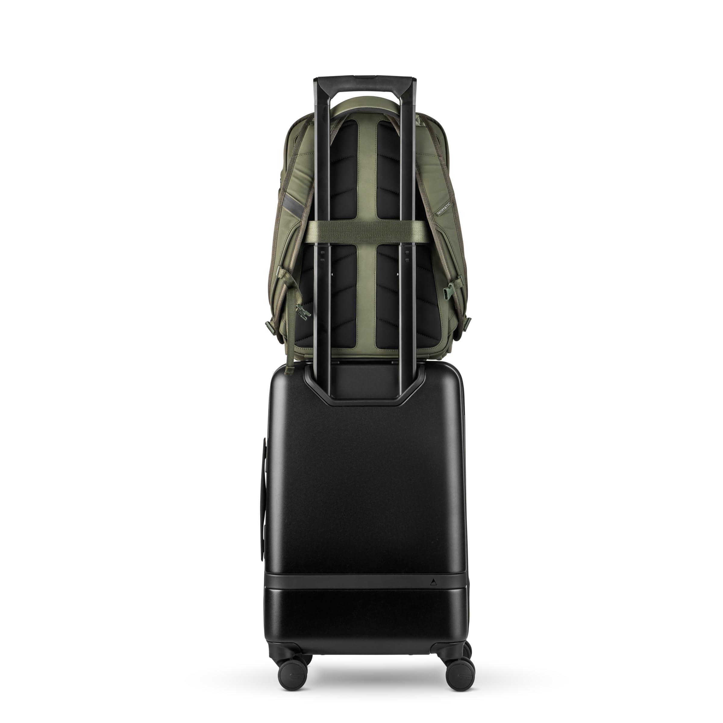 NOMATIC NOMATIC 14L Backpack- Carry On Backpack and Water Resistant Laptop Bag - Carry On or Business Backpack for Men and Women (Olive)