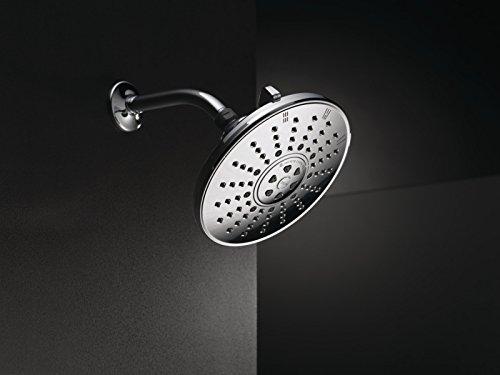 DELTA FAUCET Delta Faucet 3-Spray Touch-Clean Shower Head, Chrome 52680