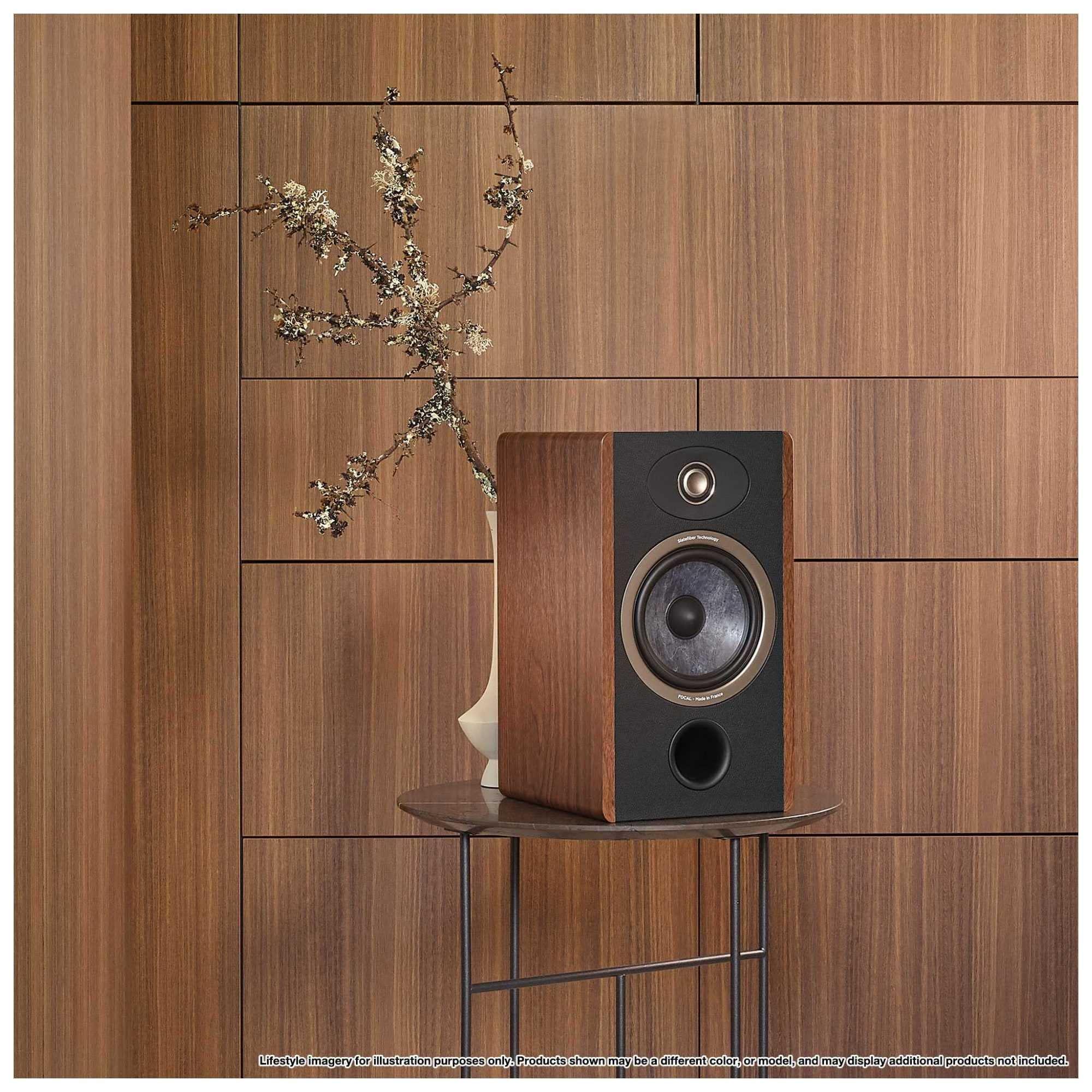 Focal Focal Vestia No1 2-Way Bookshelf Loudspeaker Finished in Black - Sold as a Pair