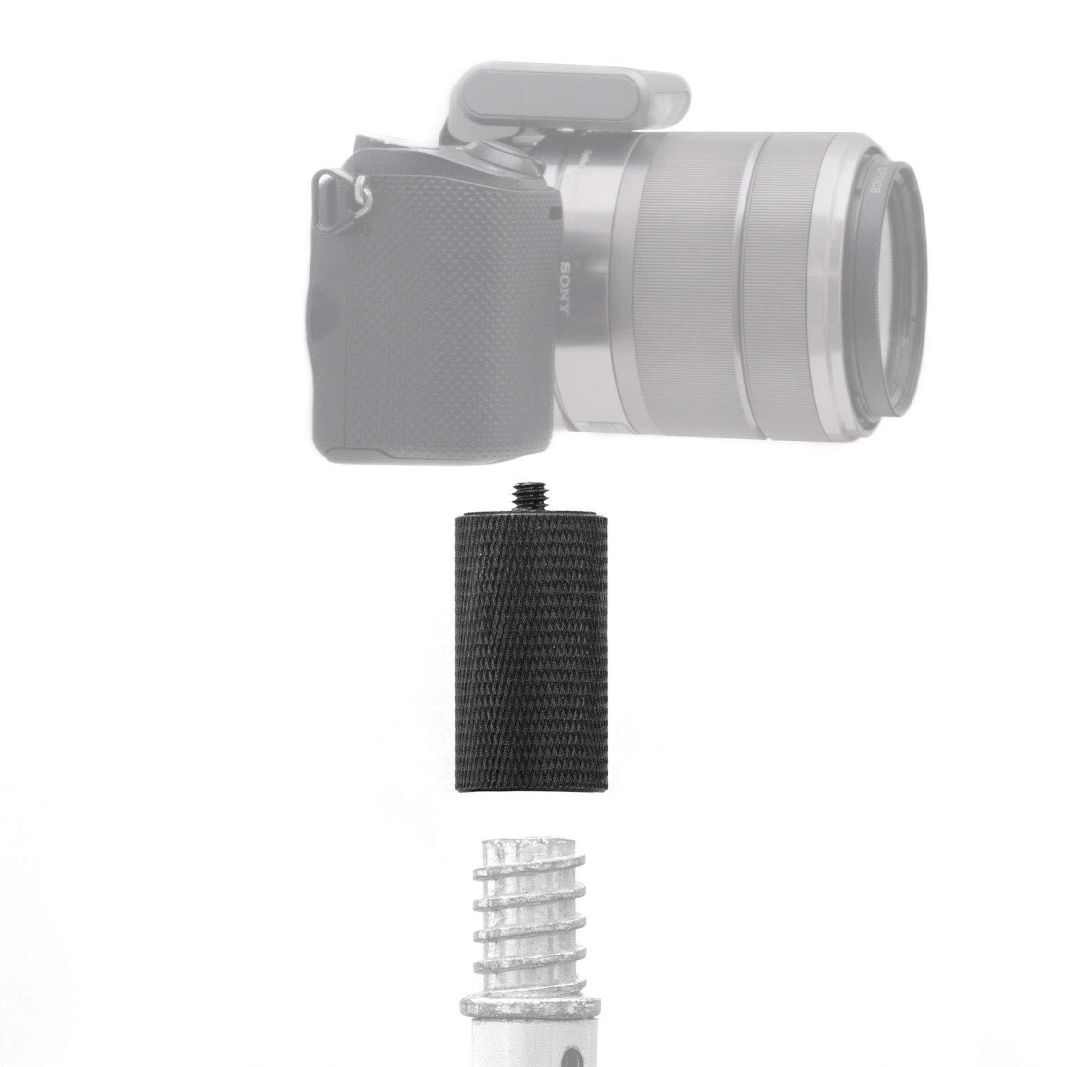 GRIFITI GRIFITI Nootle Camera Paint Pole Adapter 3/4-5 to 1/4-20 for Video Photo Mic Phone Extension Broom Painter Adaptor Painter\'s Adapters Extensioncamera Tripod Mount Attachment Connector