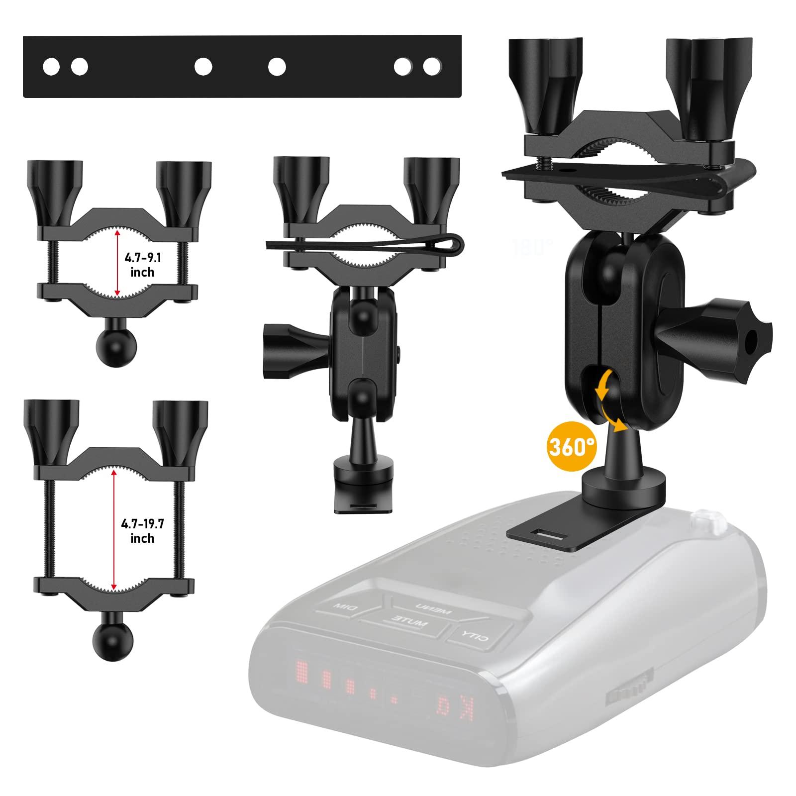 SDSACZMU Car Rearview Mirror Radar Detector Mount,Suitable for Uniden Series Rearview Mirror Rod Radar Mount (for Uniden Radar Detector Only)