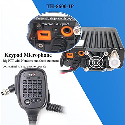 ANYSECU TYT TH-8600 Mini 25 Watt Dual Band Mobile Radio Station IP67 Waterproof Radio VHF UHF Transceiver