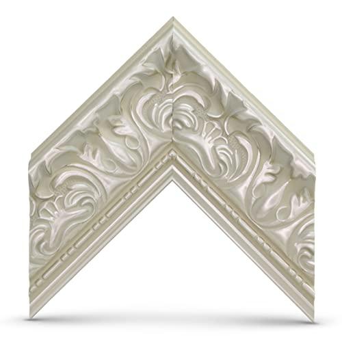 Frame My TV Frame My TV Deco TV Frames -Tuscan Pearl Compatible ONLY with Samsung The Frame TV and Pro (Fits 2021-2025, 50")