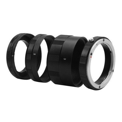 FocusFoto FocusFoto Macro Extension Tube Ring Set for Nikon F-Mount DSLR Camera Lens D7500 D7200 D7100 D7000 D90 D810 D800 D800E D750 D700 D600 D3200 D5100 D5200 D5300 D5500 D5600 D4 D3 for Close-up Photography