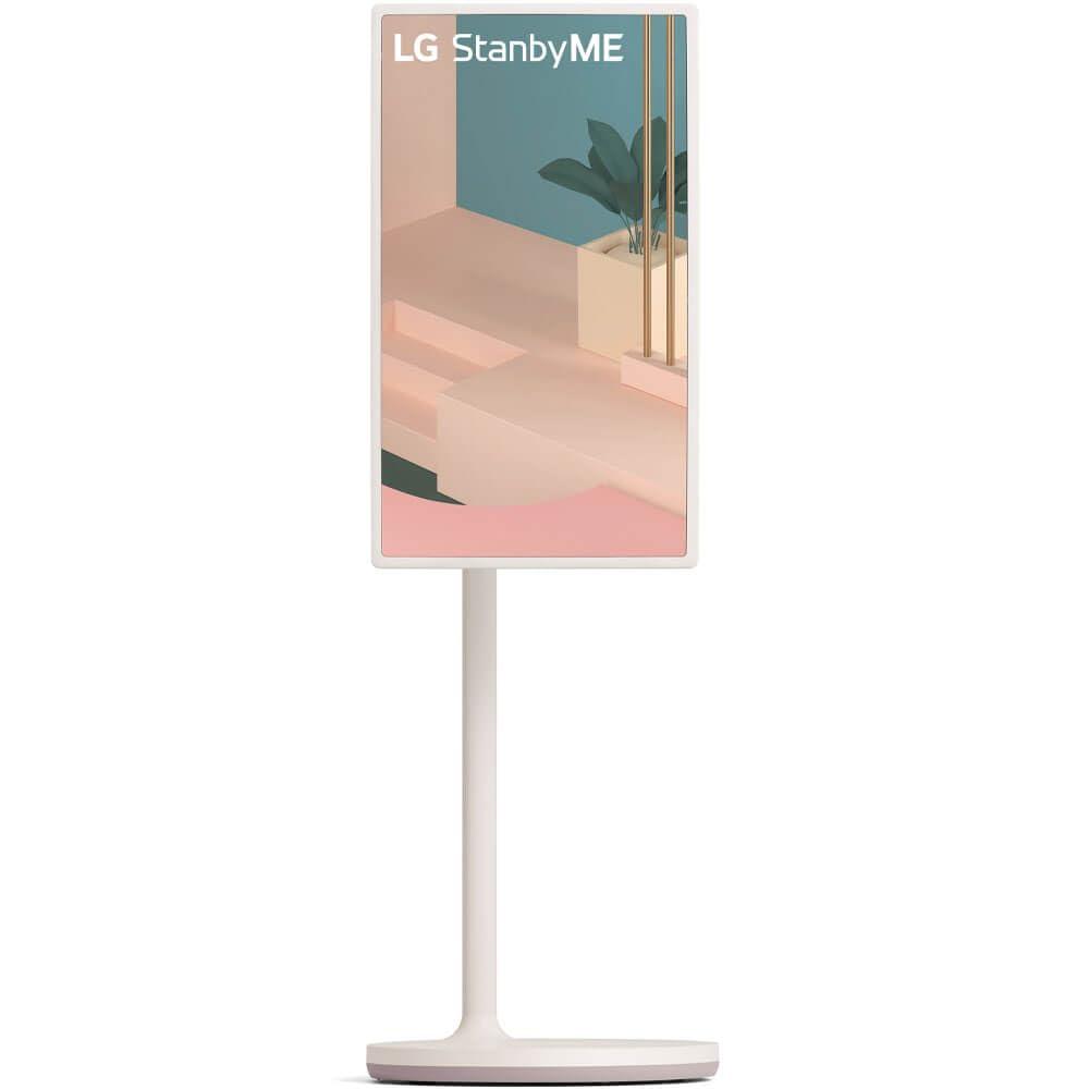 LG LG 27-Inch Class StanbyMe 1080p-Portable Touch-Screen-Monitor 27ART10AKPL, Built-in Battery, Full Swivel Rotation, 60Hz Refresh Rate, Calming Beige