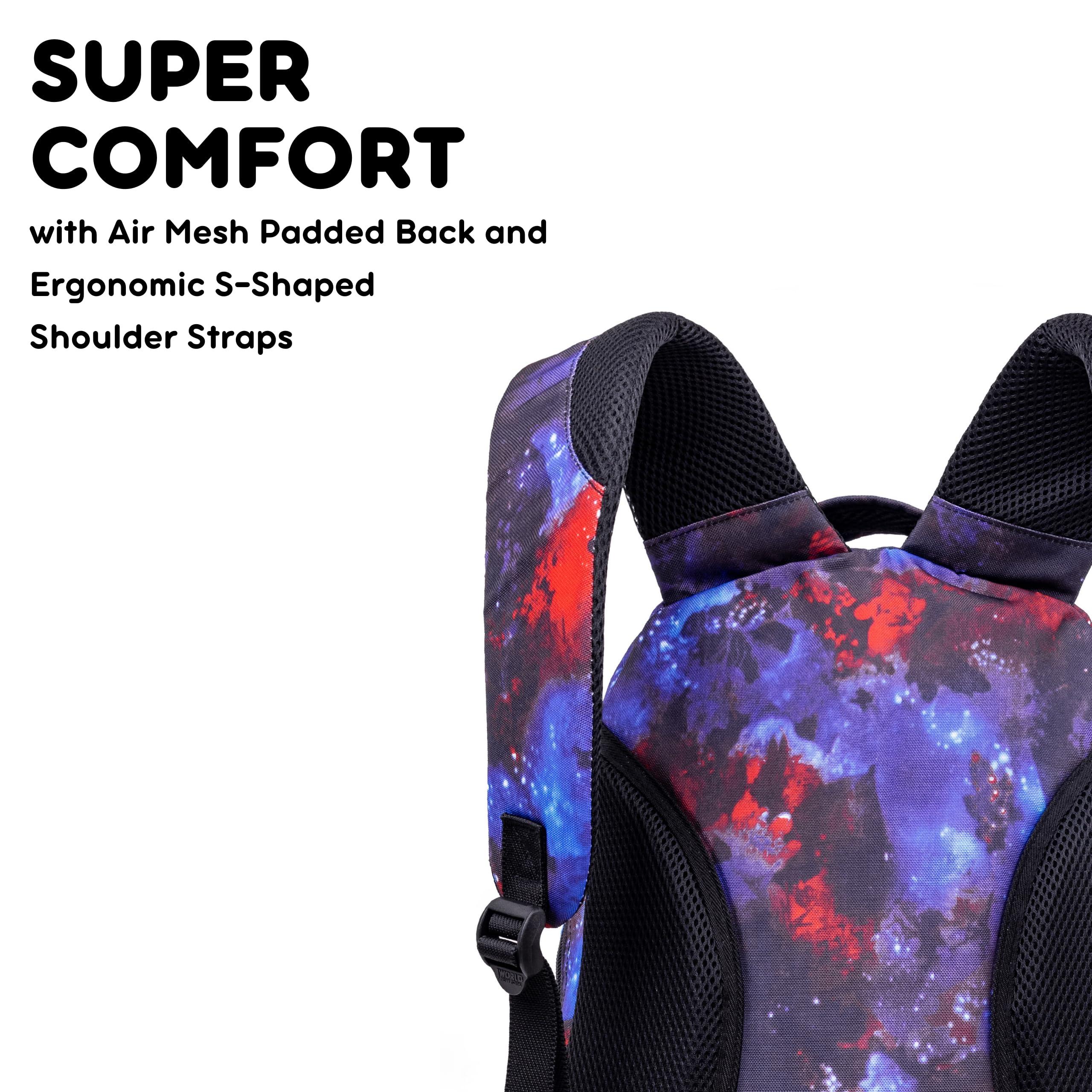 J World New York J World New York Cornelia School Backpack for Kids. Cute Womens Laptop Bookbag, Galaxy, 18 X 12.5 X 8 (H X W X D)