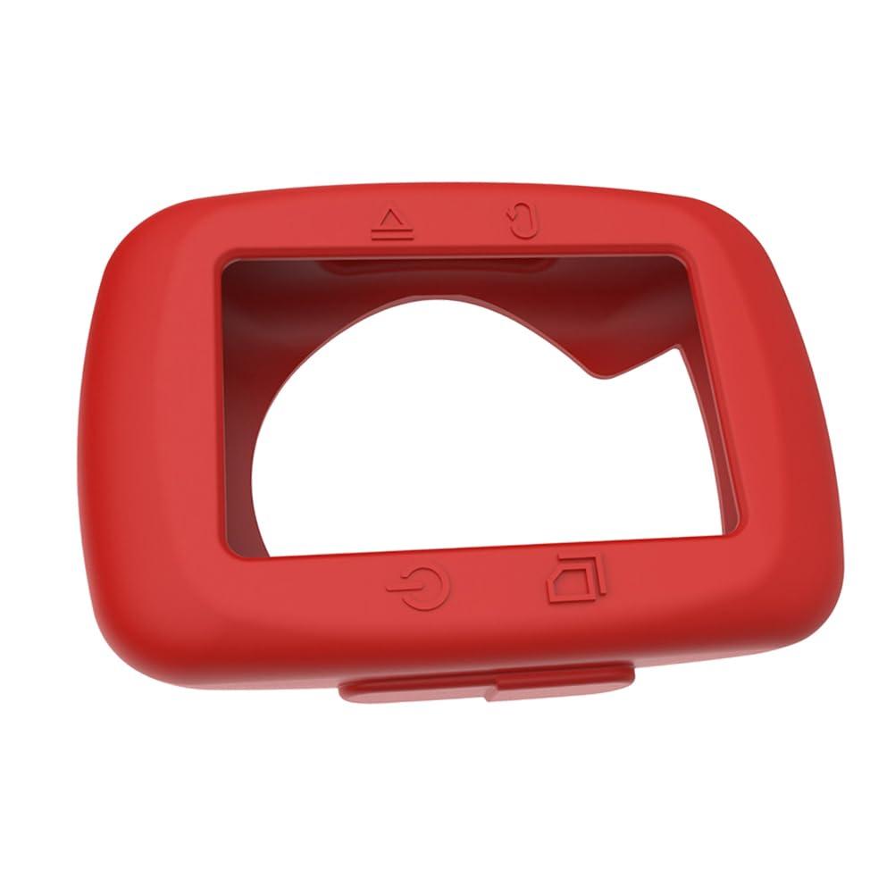 Hemobllo Edge Protective Case Compatible for Garmin Edge 200 500 Cycling Bike Computer Cases Cover Shell Protective Case Cover (Red) Edge Bike Computer Shell